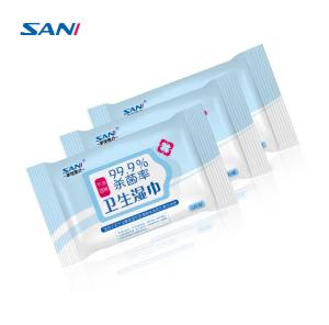 Quality 180x180mm Anti Bacteria Wet Wipe Non Woven Wet Tissue Paper wholesale
