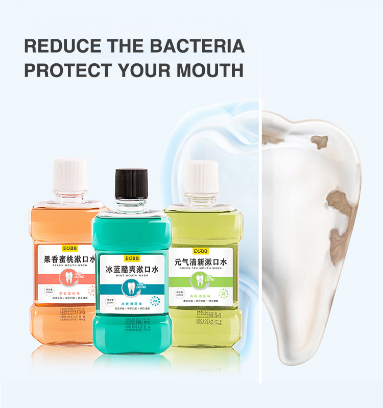 OEM Coconut Oil Mouthwash , ODM Minty Fresh Mouthwash