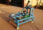 QGJ Big Rubber Tire Cutting Machine , Tyre Cutting Machine 20~40 Pcs/H