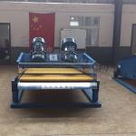 TS1530 linear vibrating screen blue color for dry ore tailings