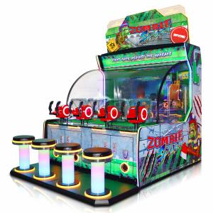 Quality 700W Ticket Redemption Game Machine Coin Op Zombie Splash - 4 Players Ball Shooting Game Arcade Machine wholesale