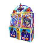 Meteor Ball Ticket Redemption Arcade Machines 2 Players Blue Color