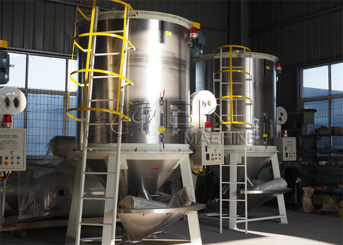 Lifting 24KW Plastic Dryer Machine 1000L High Speed Mixer For Pvc Compounding