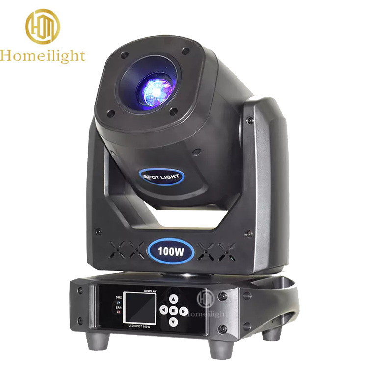 High Popularity Night Club 100W LED Spot Moving Head Light Voltage AC100-240V 50-60Hz