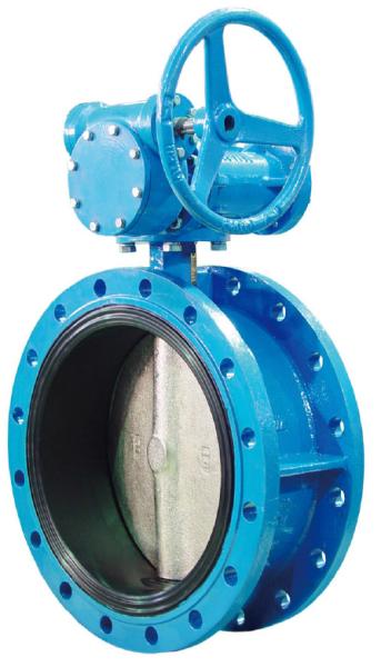Cheap DN100 Butterfly Flange Valve   Vulcanized Seated Easy To Install for sale