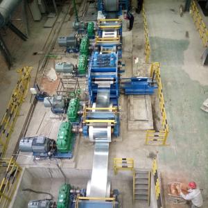Quality Metal Ss Strip Cgl Line Process 0.13-2.5mm 700-1450mm wholesale