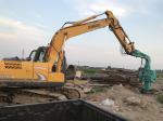 Eco Friendly Construction Mini Excavator Vibro Pile Hammer