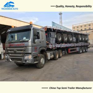 Quality Q345 Material 2x20FT Container Semi Trailer For Logistics Company wholesale