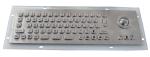 Water resistant PS2 , USB Industrial Keyboard With Trackball numberic keypad and