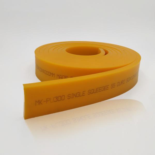 Cheap 2-20mm Screen Printing Consumables Squeegee Rubber 50-90A Hardness for sale