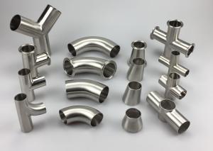 Quality Sanitary Stainless Steel Pipe Tube Fitting Short Long Ebow wholesale