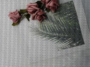 Quality Grey Lightweight Geometric Lace Tulle Mesh For Evening Dress wholesale