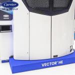 reefer truck van trailer vector HE 19 Carrier refrigeration unit refrigerator