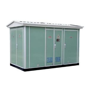 China 33 KV Compact Transformer Substation , Europe Type Prefabricated Substation on sale