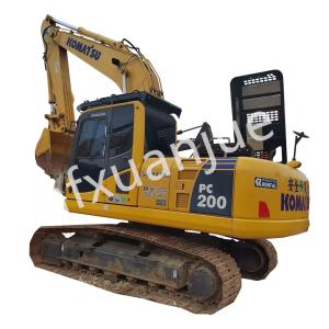 Quality 19500kg Used Komatsu Excavator PC 200 6.69L 110kW wholesale