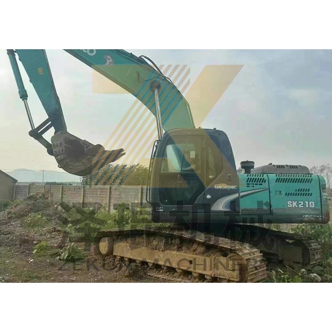 Used Kobelco SK210LC-8 SK210-6E Excavator 1m³ Bucket in Good Condition