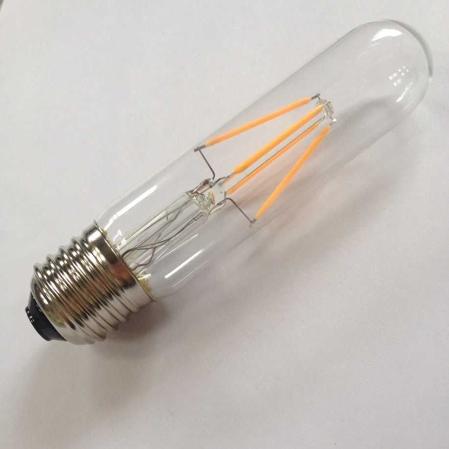 ETL UL cUL approved Radio style dimmable LED filament tubular light e26