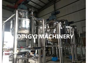 Quality Jet Type Vacuum Emulsifying Equipment ABB Motor Safety Valve For Shower Gel wholesale