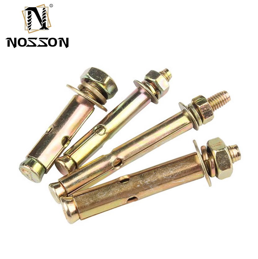 ISO Class 4.8 8.8 10.9 12.9 Stainless Steel Sleeve Type Expansion Anchor Bolts Dyna Bolt for Carbon Steel INCH System