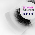 Real Natural Mink Individual Lashes Black Color Customized Packaging