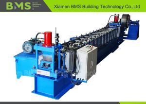 Quality Customered Steel Upright Roll Forming Machine With Automatic Cutting System wholesale