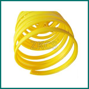 Quality 10KV Cable Plastic Spiral Coil , 2mm Thick Spiral Binding Wire Plastic wholesale