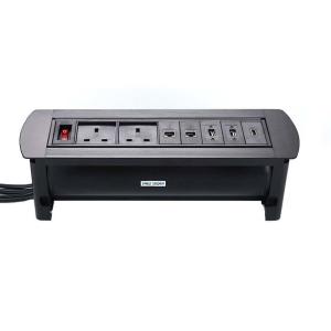 Quality Business Desk Mounted Power Sockets Motorized Flip Plug ODM wholesale