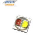 2W 3535 SMD LED Dome Lens 30 Degrees Bi Color Red And White 350mA High
