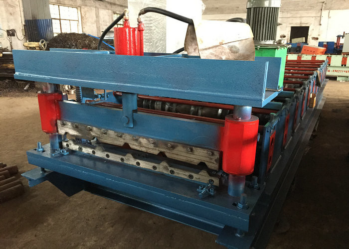 1250mm Aluminum Colored Steel PLC Ibr Roll Forming Machine