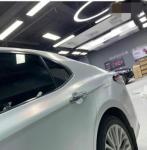 Electric White Car Wrap Film Moisture Proof Durable Non Fading