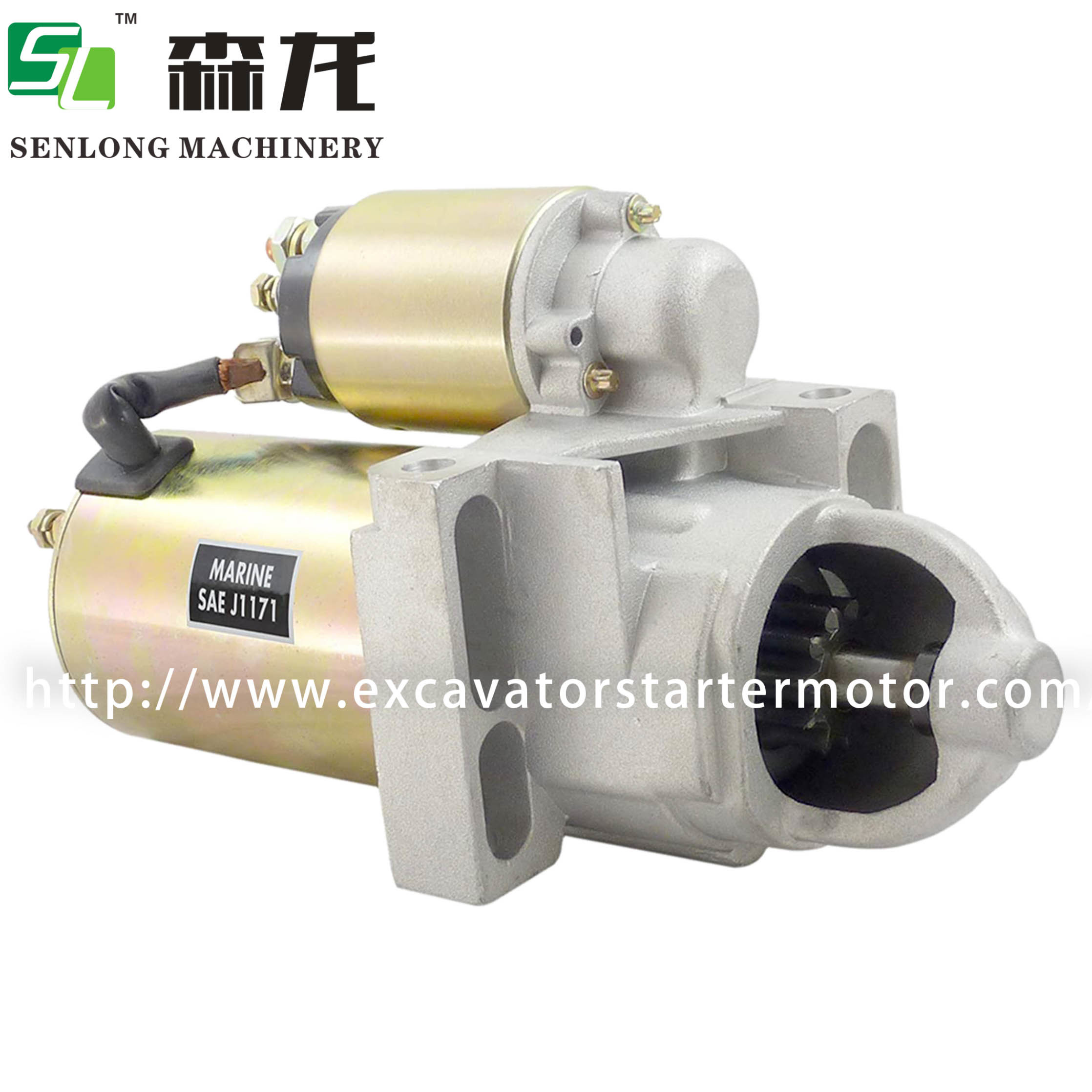 11T 12V Excavator Starter Motor Ship Motor 10465001 10465042 9000762 9000768 9000789 9000821 50812428A3 50-864340A2