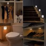 4.5VDC Stick On Wall Night Light / 150-160mA Motion Activated Battery Operated