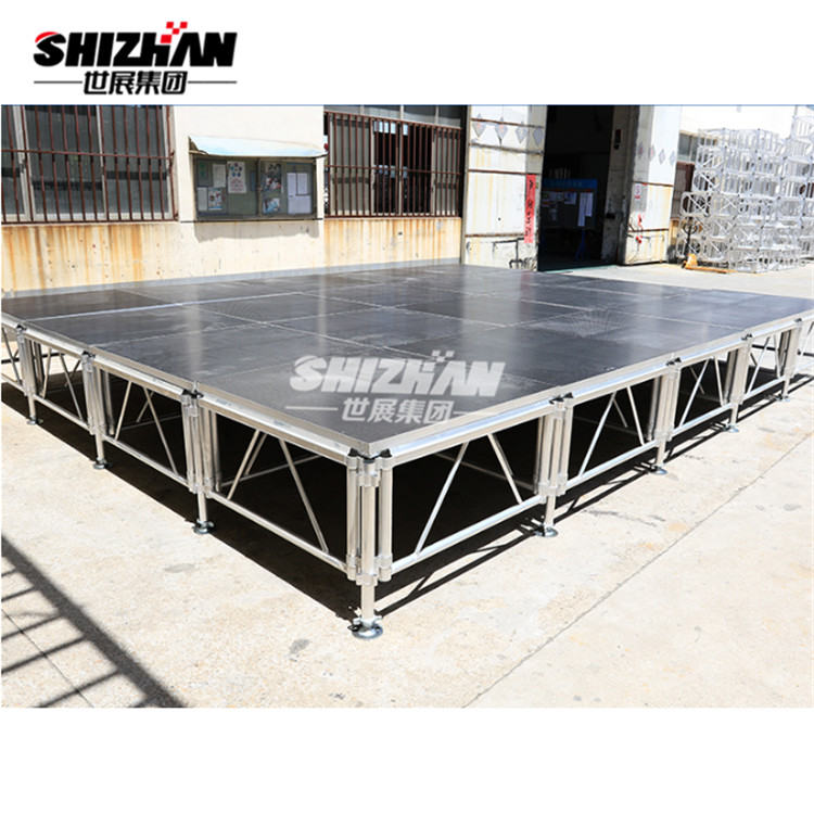 outdoor stage platform Portable and Lightweight Aluminum Stage Platforms of Load-bearing safety