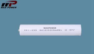 China 3.6V Rechargeable Flashlight Battery , SC2000mAh NiCd Battery on sale