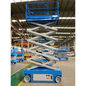 Quality 320kg Automotive Industrial Lifting Equipment Self Propelled Scissors lifting platform wholesale