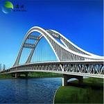 Eco Friendly Steel Structure Bridge , Galvanized Steel Bridge Construction