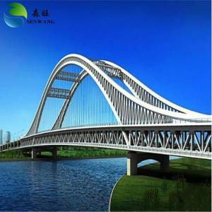 Quality Eco Friendly Steel Structure Bridge , Galvanized Steel Bridge Construction Sustainable wholesale