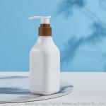 Square Body Cream 6.76oz Shampoo Lotion Plastic Bottle