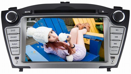 7 inch 2 din touch screen Hyundai IX35 car radio with bluetooth gps navigation OCB-8635