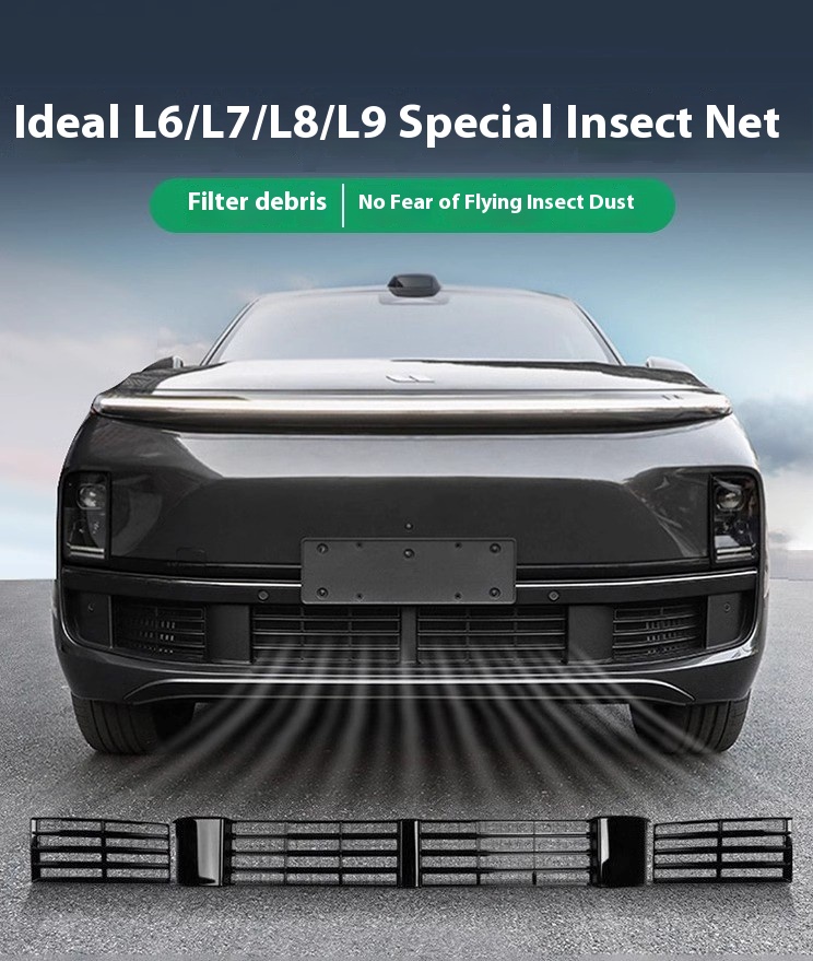 Dust-Proof Insect-Proof Net Cover Compatible with Lixiang L6 L7 L8 L9 Models Protect Your Car Grill