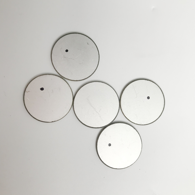 piezo disc materialpzt-4/pzt-8 for large piezo disc and frequency response