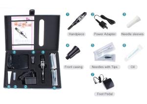 Quality Masaic Stainless Steel Semi Permanent Makeup Machine Sets Rechargeable wholesale