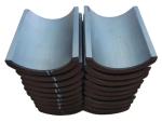 Hard Big Ferrite Electric Y33 Grade R35.5xr28.2x61x80mm Magnet 190W Motors