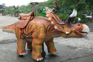 Quality Amusement Park Animatronic Walking Dinosaur Rides For Kids And Adults wholesale