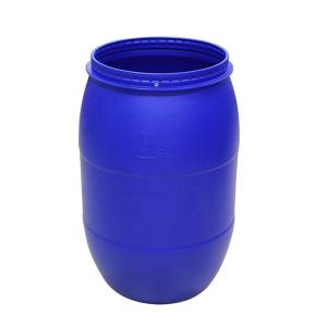 Quality 160kg/L HDPE Blue Plastic Barrel With Lid wholesale