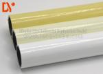 Colorful Plastic Coated Steel Tube Lightweight Round Shape For Lean Warehouse