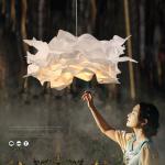 Modern White Cloud Chandeliers Bedroom Living Room Dining Room Paper Chandeliers