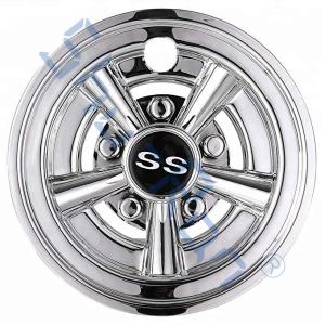 Quality Golf Cart SS Wheel Covers Hub Caps for Most Golf Carts 8 inch wholesale