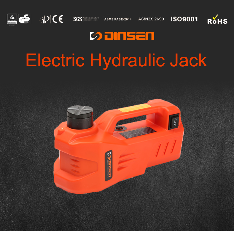 mini single functional 3 ton electric scissor jack in the box mechanism for various car
