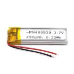 Polymer Battery PL400930 90mAh 3.7 V Lithium Ion Polymer Battery